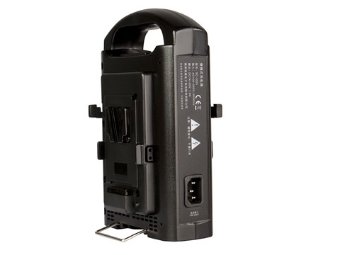 Swit S-302S Pika laturi kahdelle Sony V-mount akul