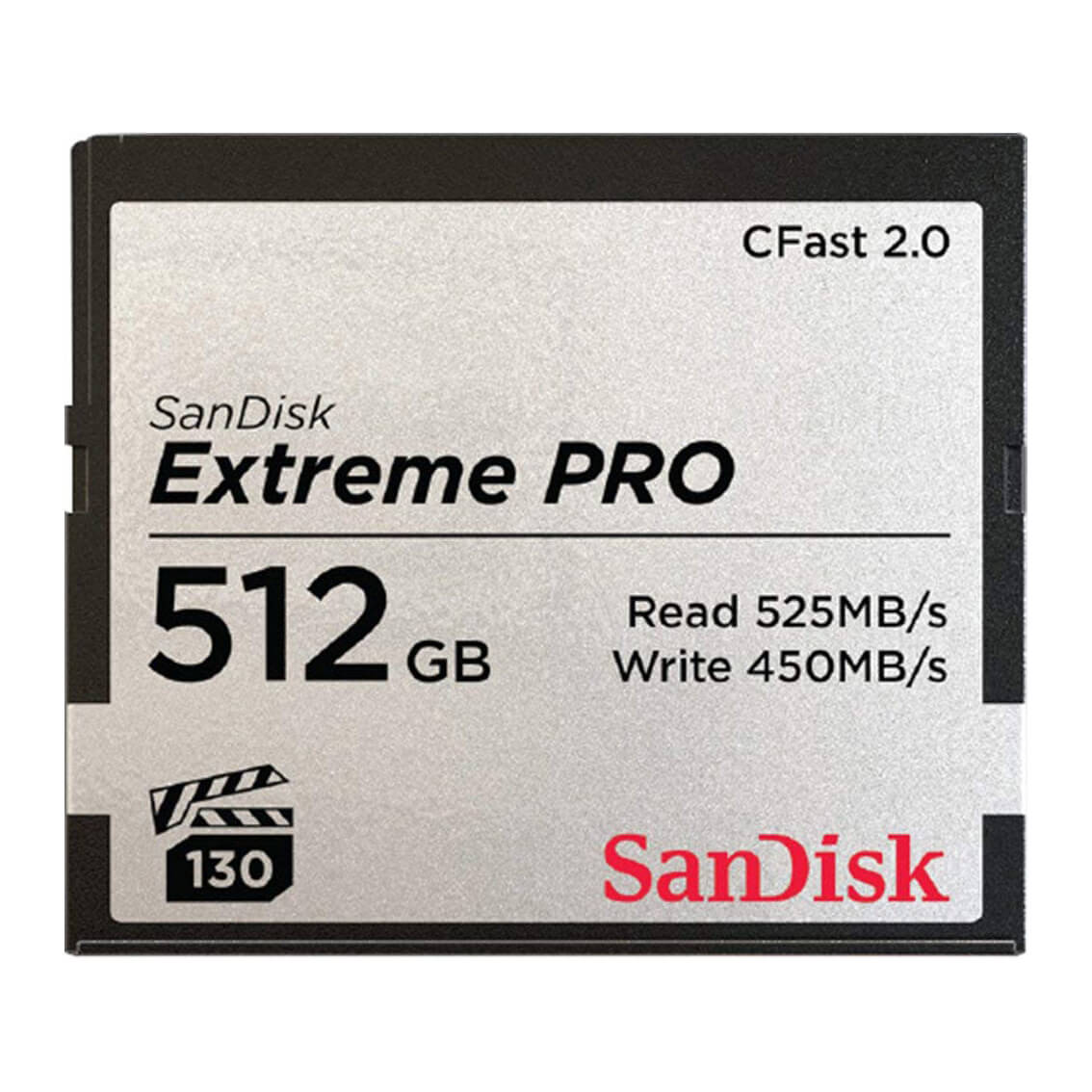 SANDISK Cfast 2.0 Extreme Pro  512GB 525MB/s VPG130