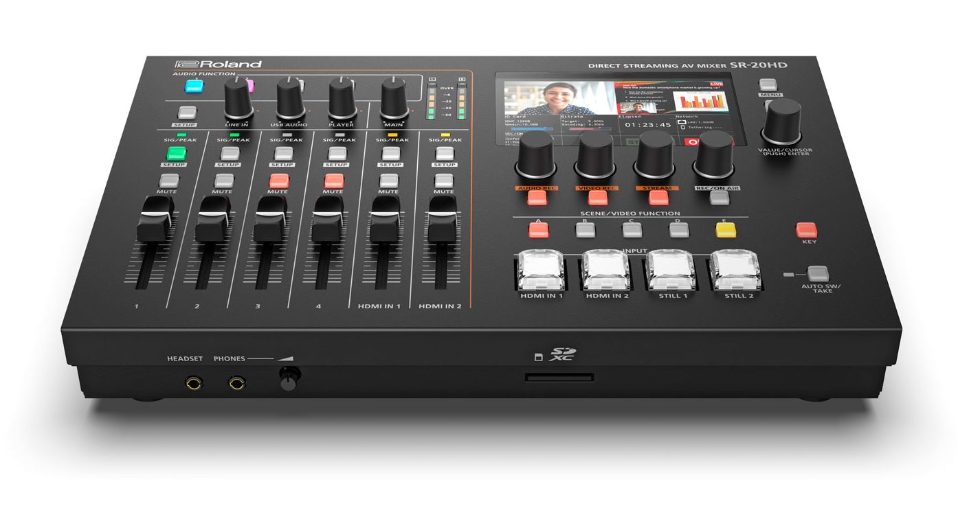 ROLAND SR-20HD DIRECTSTREAMING AV MIXER