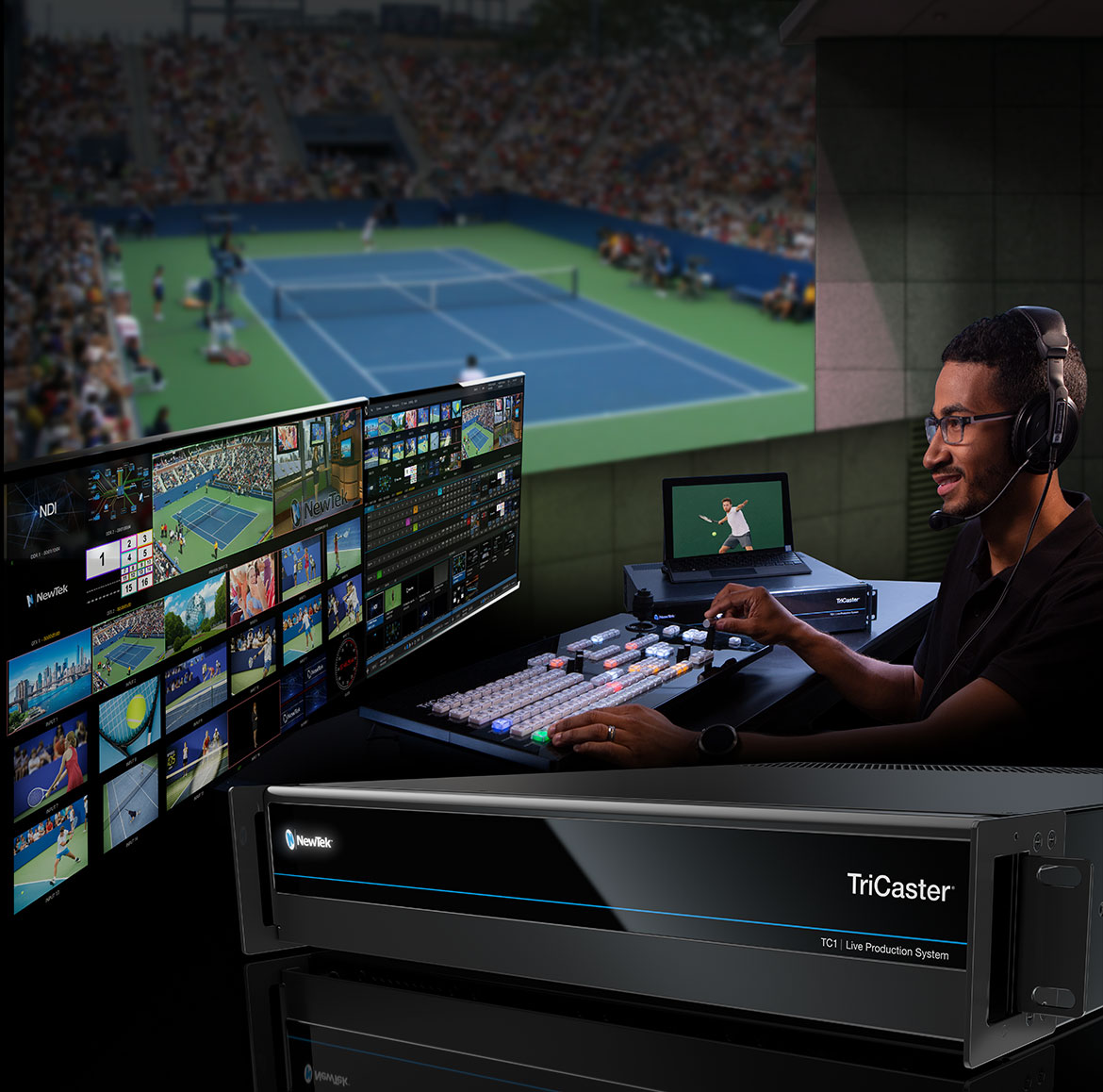 NewTek TriCaster 1 Pro 2RU