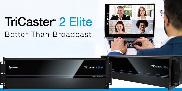 NewTek TriCaster 2 Elite (3RUChassis w/ redundant power)*