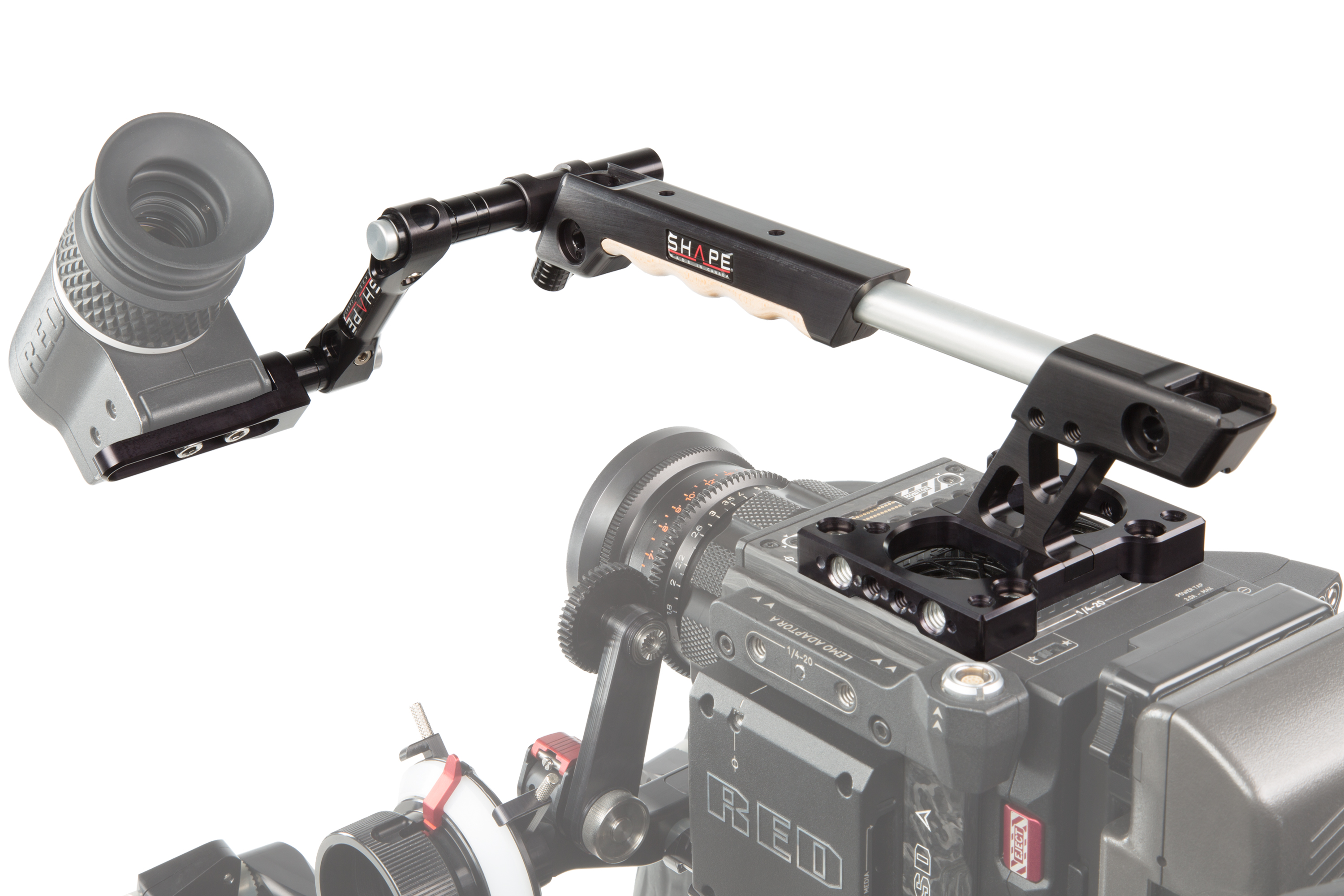 Shape RED TOP PLATE EXTENDABLE HANDLE EVF MOUNT FO