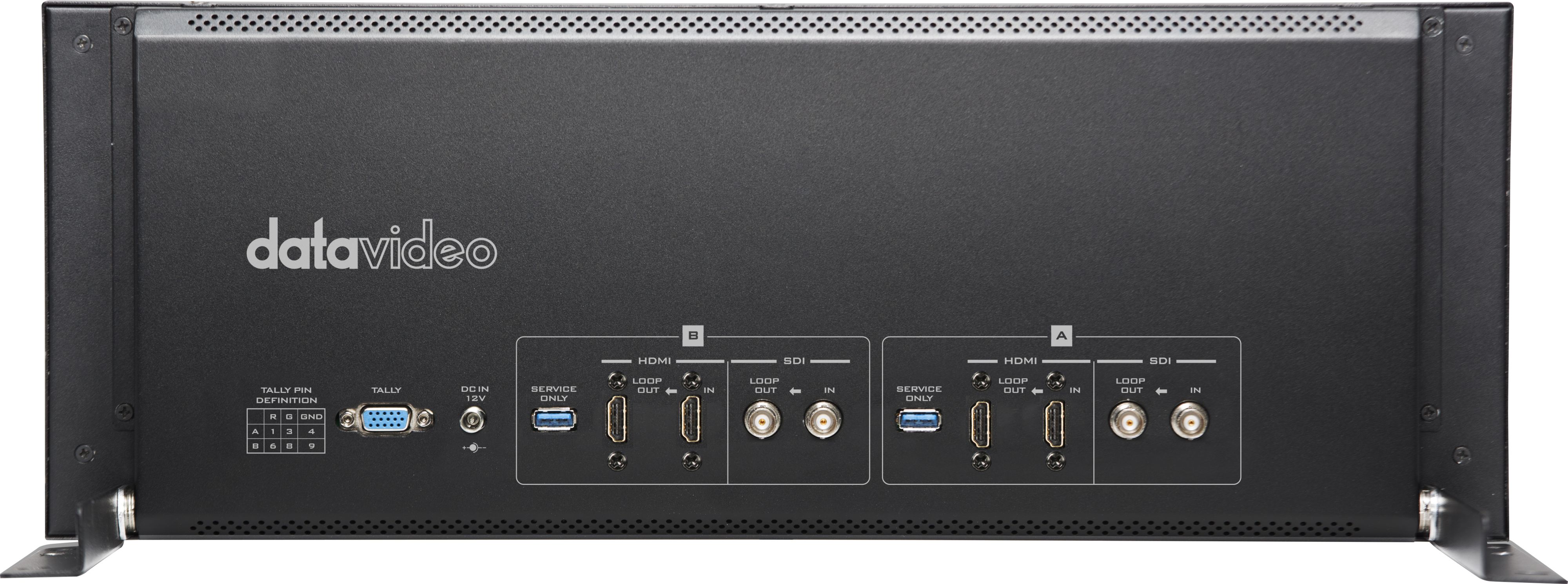 Datavideo TLM-102 Dual Rack monitori