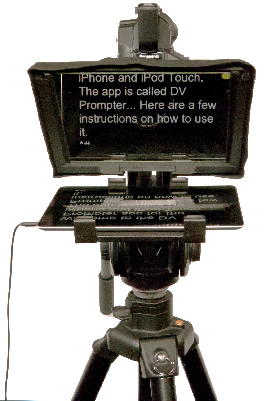 Datavideo TP-300 Teleprompteri Video kameralle