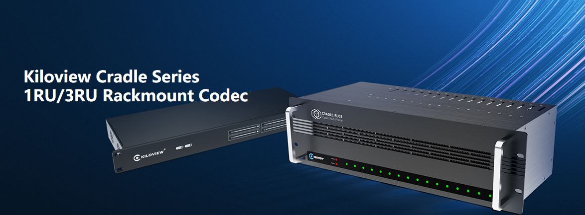 Kiloview Kiloview 1 Channel 1RU SDI to NDI-HX  Rack Mount En