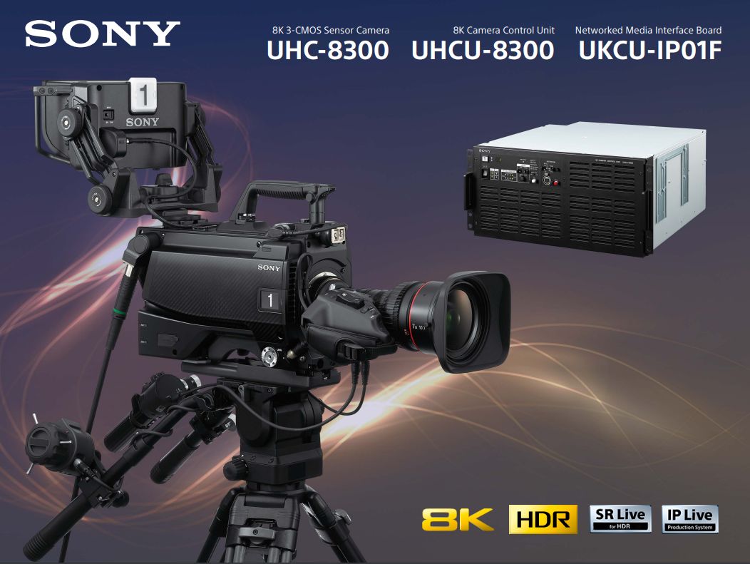 Sony UHC-8300 8K kamerarunko
