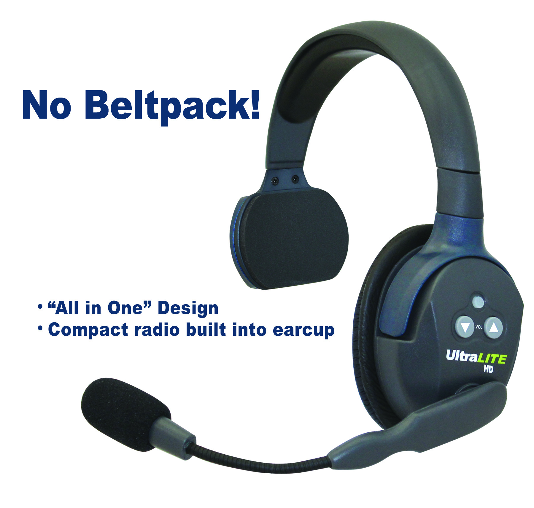 EARTEC ULTRALITE SINGLE  HEADSET MASTER HD