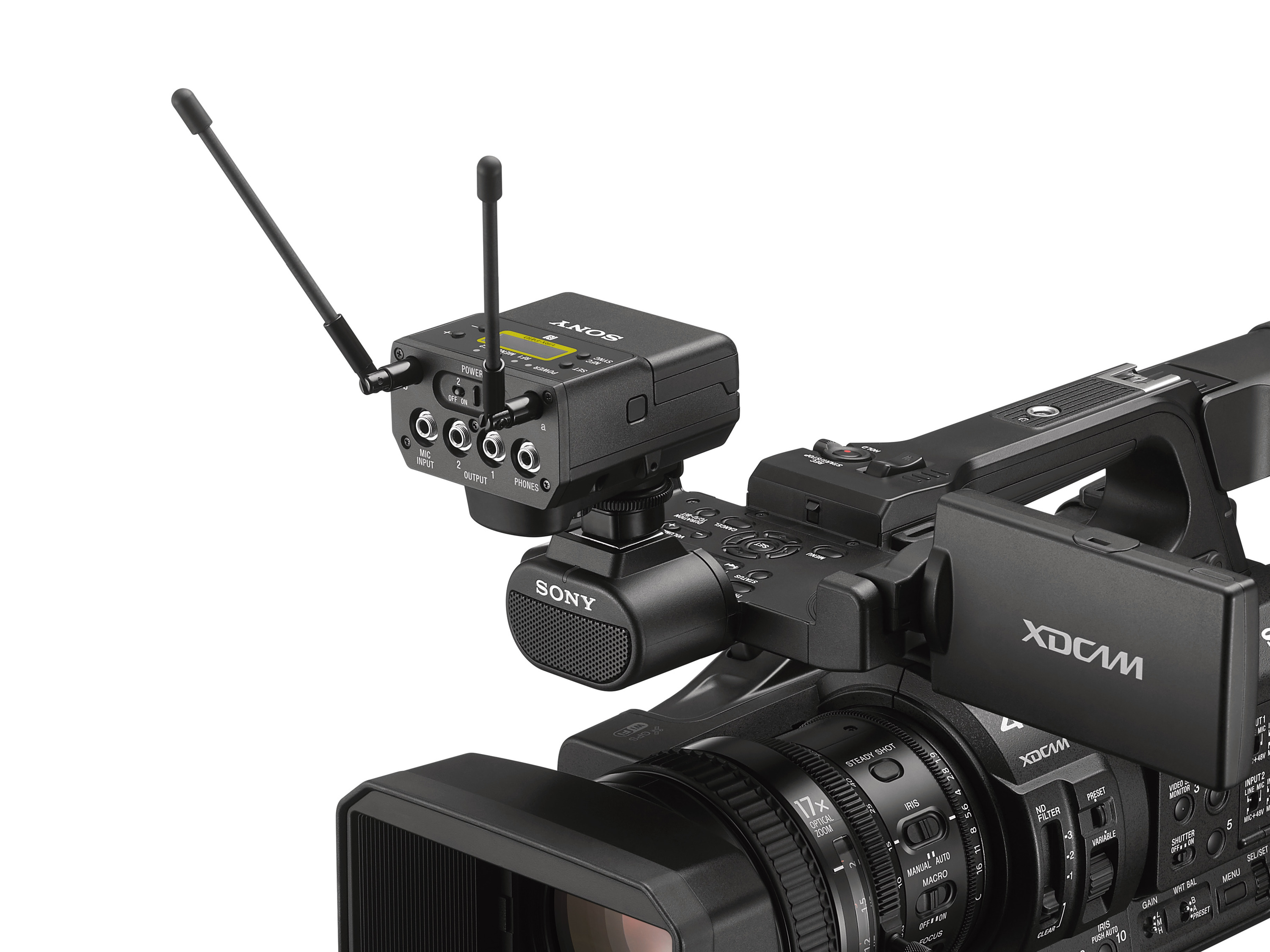 Sony URX-P41D/K21 vastaanotin2-CH digi 470,025-542,000 MHz