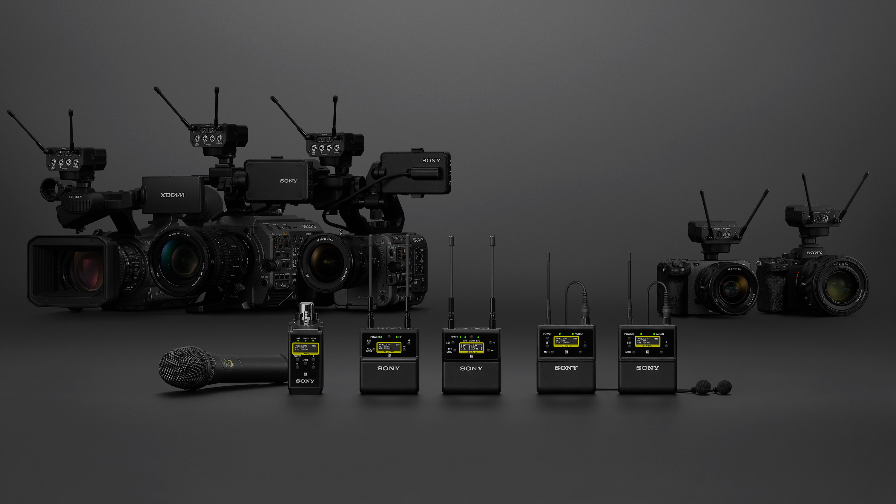 Sony UWP-D27/K21Pro Solmio set2-CH digi 470,025-542,000 MHz