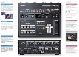 Roland V-40HD Multifomat Video mikseri