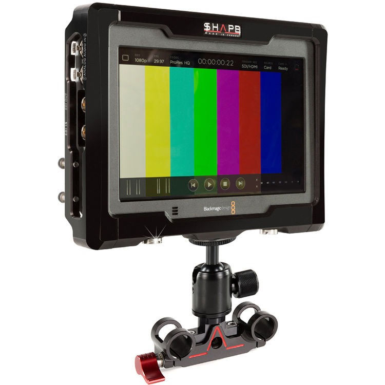 Shape BMD 4K VIDEO ASSIST CAGE WITH 15MM BALLROD