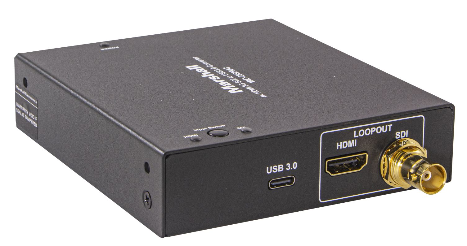 Marshall VAC-23SHUC Converter from 3G-SDI/HDMI to USB-C
