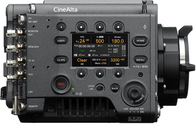 Sony Bundle includes VENICE 2 6K, DVF-EL200, CBKZ-3620A Anam