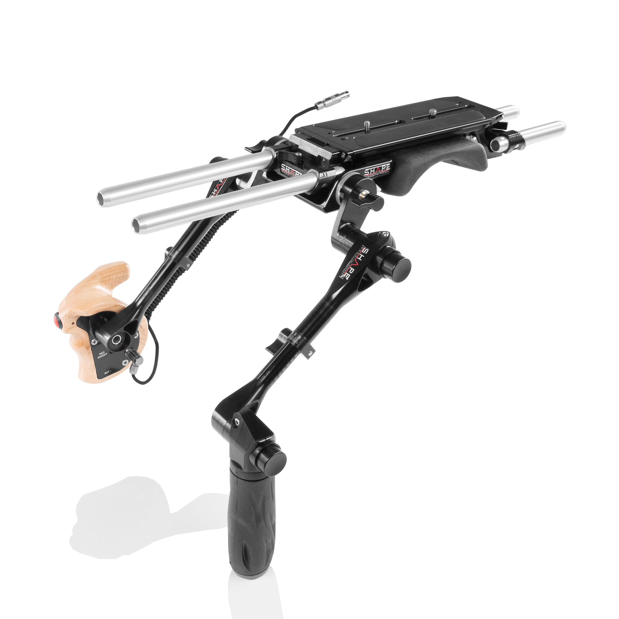 Shape SHOULDER BASEPLATE 15MMLW WITH REMOTE TRIGG
