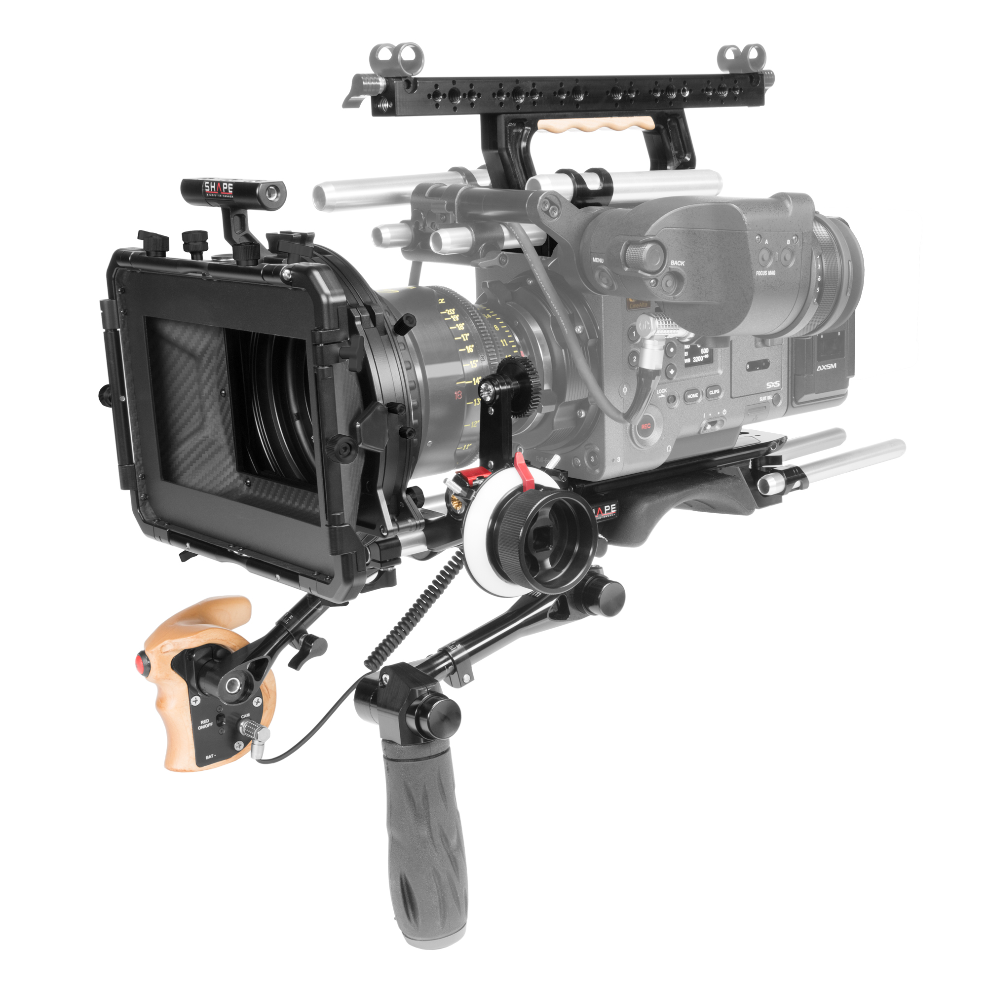 Shape SHOULDER BASEPLATE + TOP HANDGRIP + TOP PLAT