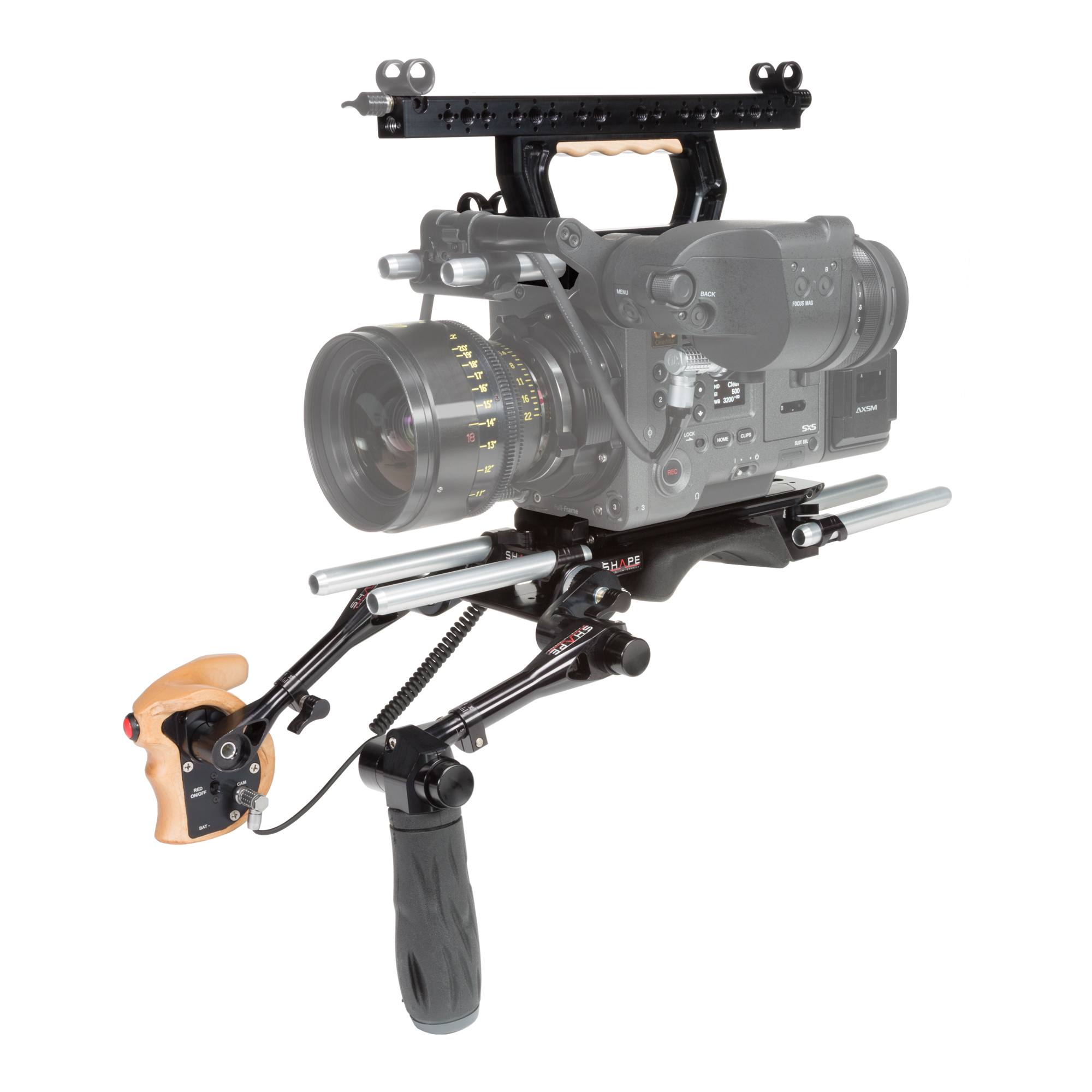 Shape SHOULDER BASEPLATE + TOP HANDGRIP + TOP PLAT