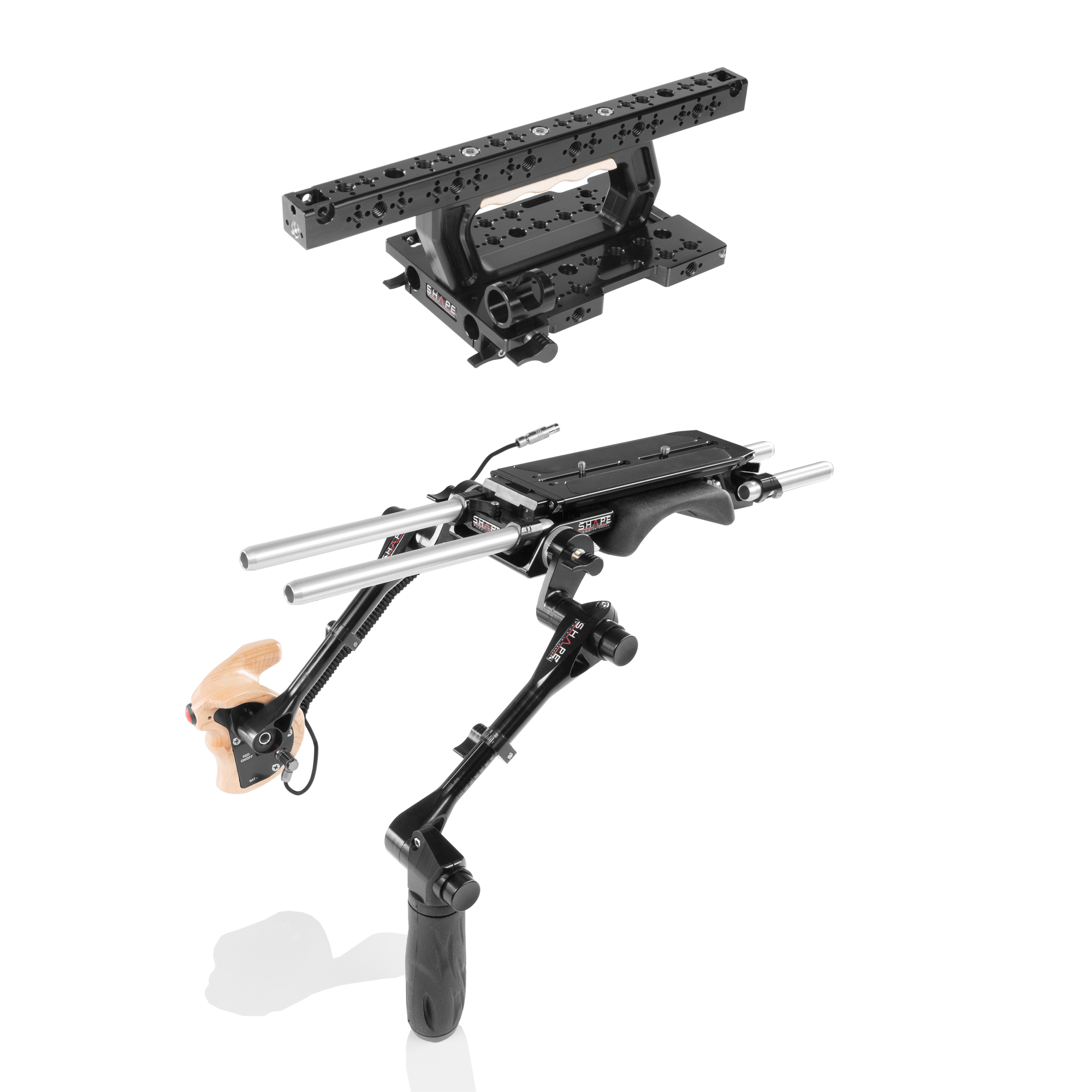 Shape SHOULDER BASEPLATE + TOP HANDGRIP + TOP PLAT