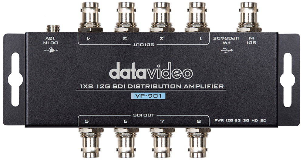 Datavideo VP-901 UHD 4K SDI jakovahvistin 1/8