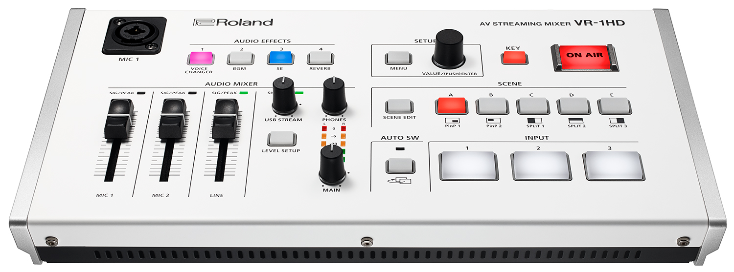 Roland VR-1HD 3 Channel Hdmi Streaming Switcher