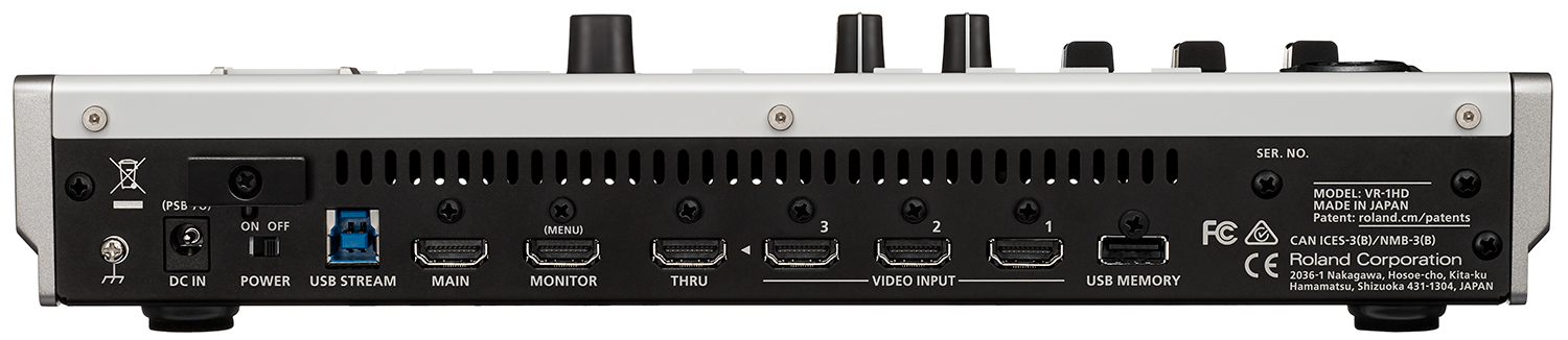 Roland VR-1HD 3 Channel Hdmi Streaming Switcher