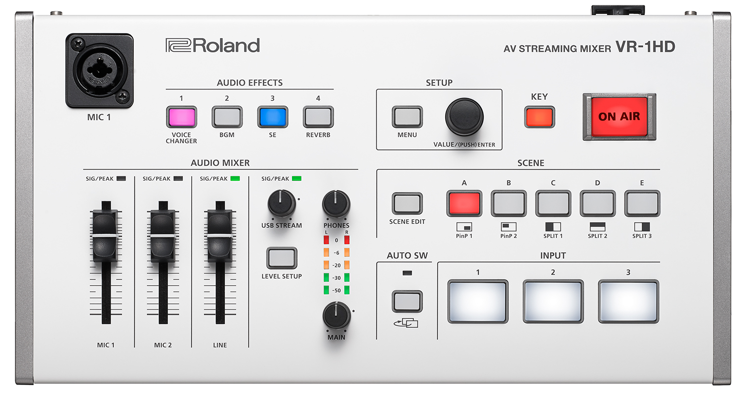 Roland VR-1HD 3 Channel Hdmi Streaming Switcher