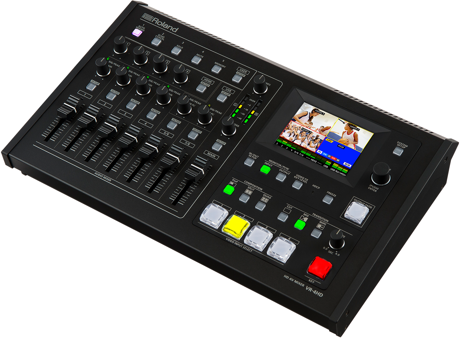 Roland VR-4HD HD Multi-Formatstreaming AV-Mixer