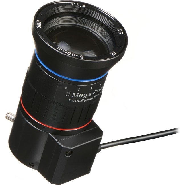 Marshall VS-M550-5 5-50mm F1.4 3MP CS Mount Auto-Iris Zoom L
