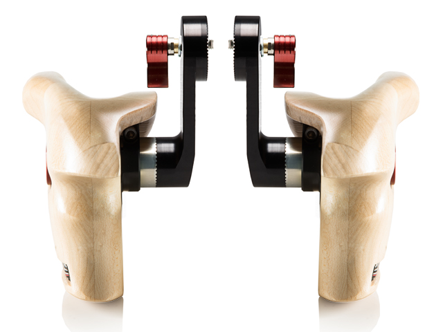 Shape DOUBLE WOODEN HANDLES ARRI ROSETTE