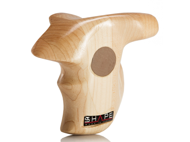 Shape WOODEN HANDLE GRIP REPLACEMENT FOR RUBBER HA
