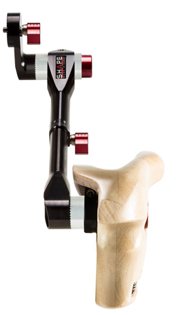Shape TELESCOPIC WOODEN HANDLE SINGLE LEFT ARRI RO