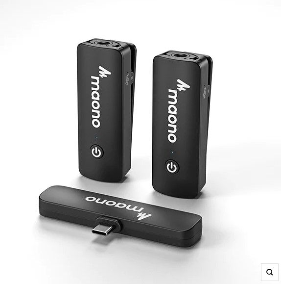Maono WM-600 C2 Dual USB-C langaton mikrofoni puhelimeen