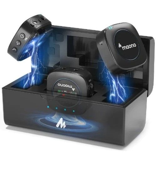 Maono WM-821 Dual kaksi langatonta mikrofonia