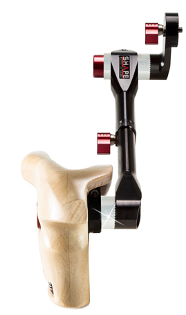 Shape TELESCOPIC WOODEN HANDLE SINGLE RIGHT ARRI R
