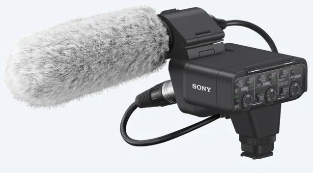 Sony XLR-K3M XLR-Digitaali MI sovitin suuntamikillä