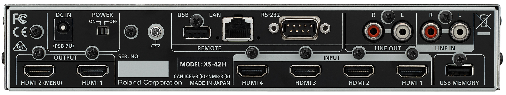 Roland 4 kanavan Matrix Switcher