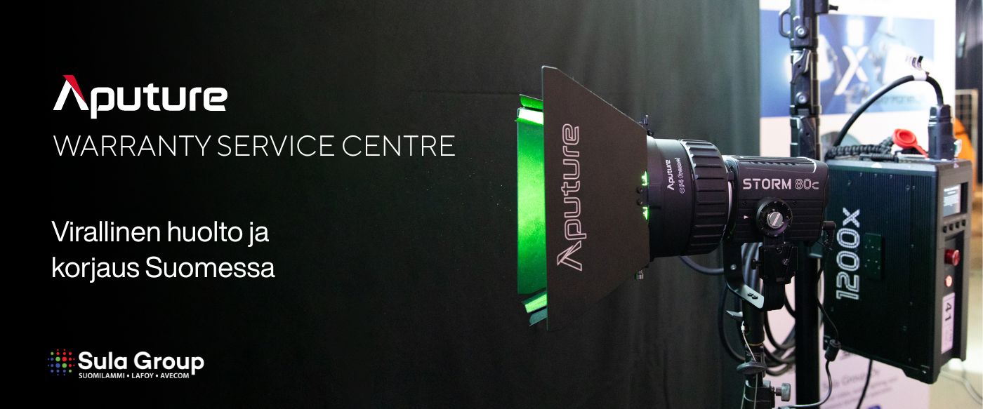 Aputure virallinen huolto ja korjaus