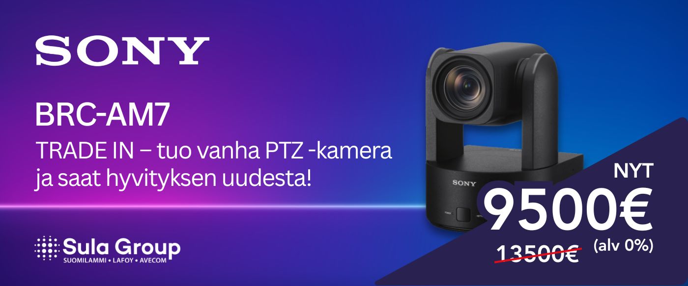 Sony BRC-AM7 – Vaihtokampanja