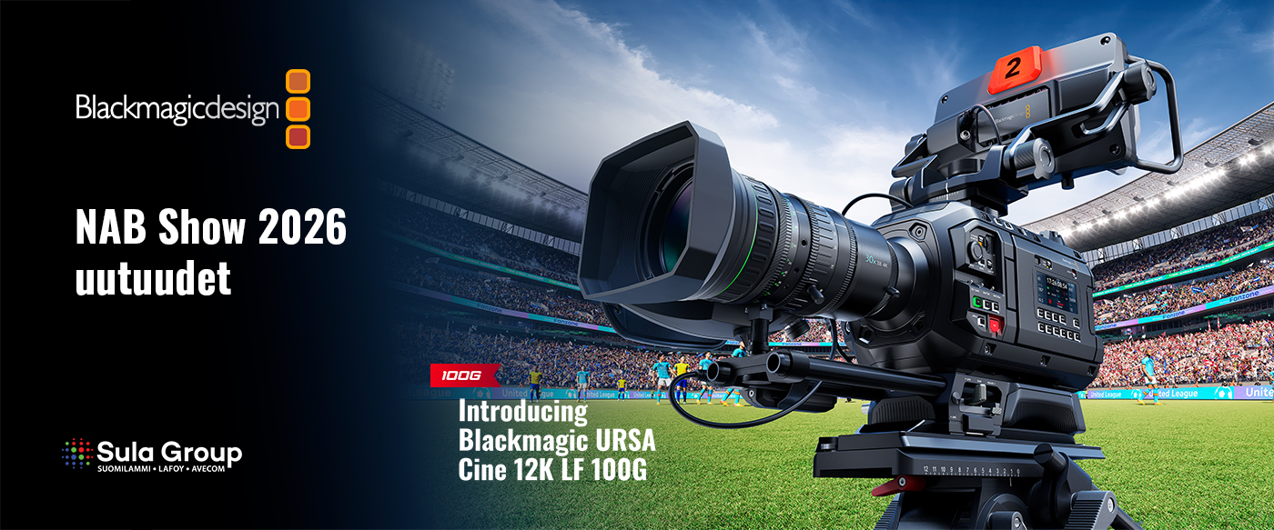 Blackmagic Design NAB 2026 messu uutuudet