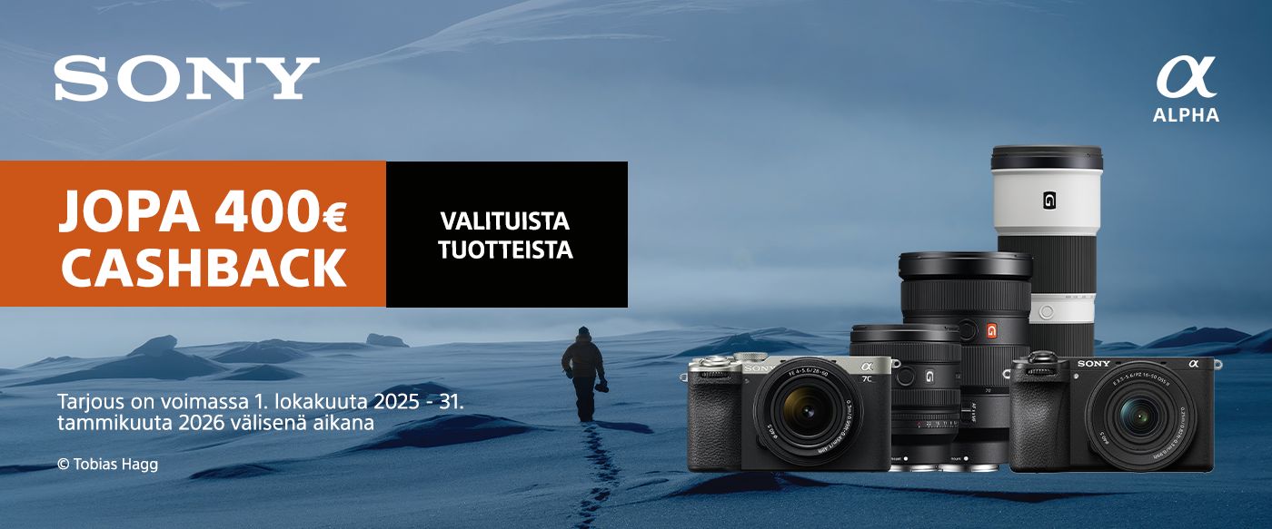 Sony Winter Cashback kampanja