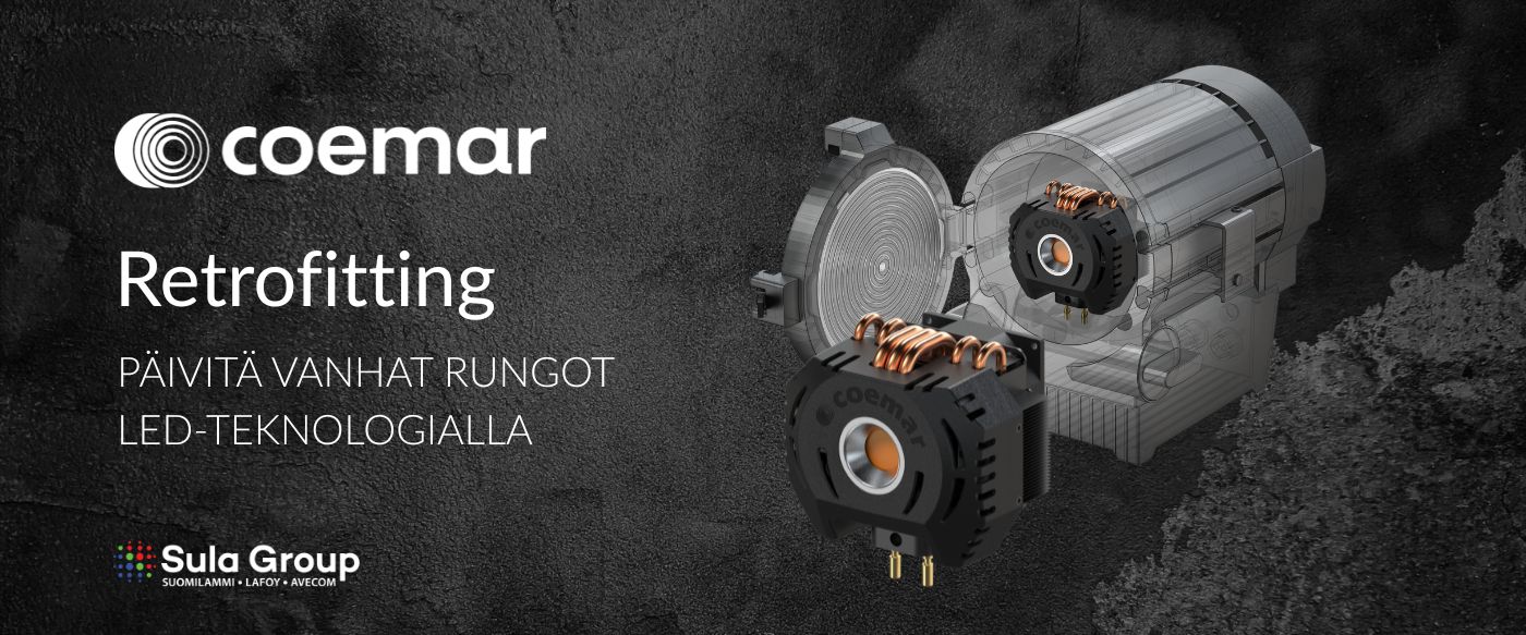 Coemar LED kit vanhoille valaisimille