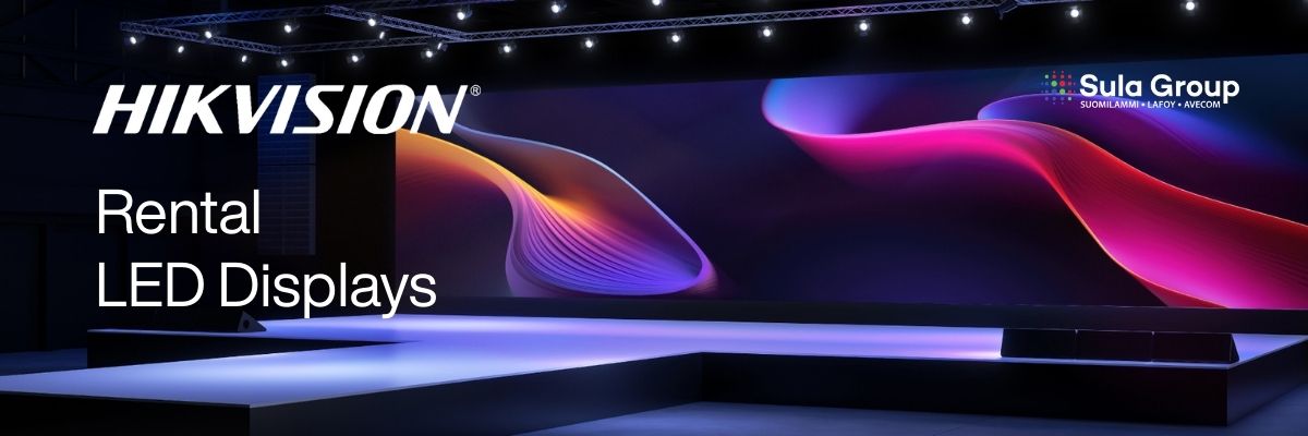 Hikvision Rental LED näytöt ja seinät