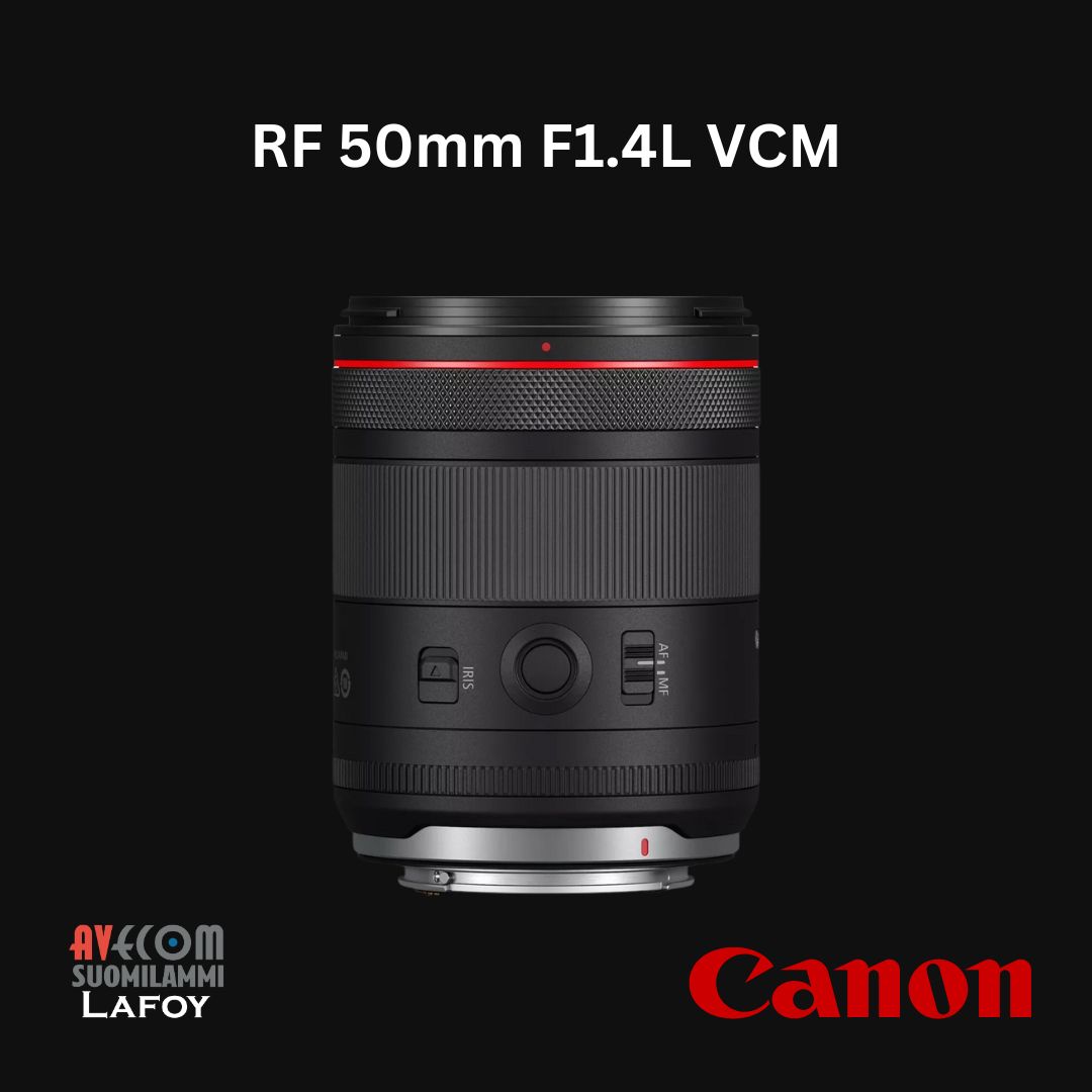 CANON RF 50mm F1.4L VCM_objektiivi