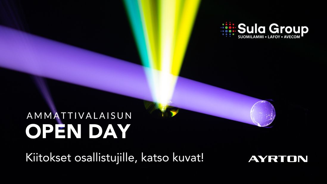 Kiitos Ammattivalaisun Open Day -tapahtuman osallistujille