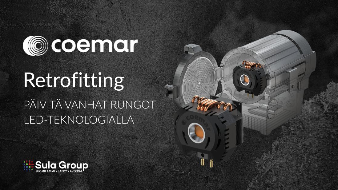 Päivitä vanhat valaisimet LED-teknologialla!