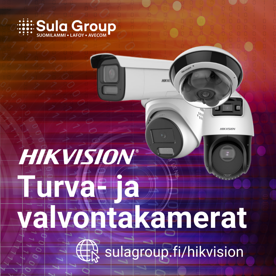 hikvision turvakamerat ja valvontakamerat